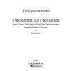 Niles, John Jacob - I Wonder As I Wander