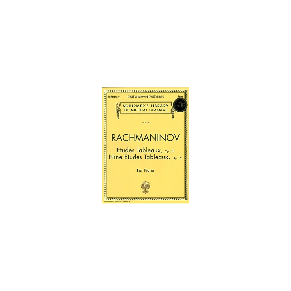 Rachmaninov, Sergei - Etudes Tableaux Op.33 - Nine Etudes Tableaux op.39
