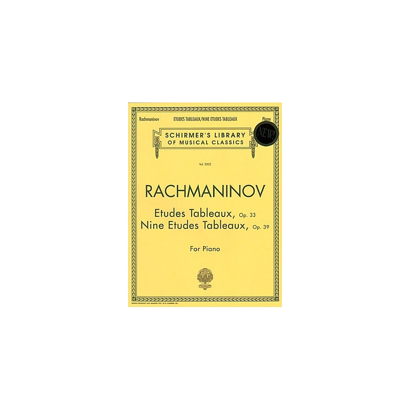 Rachmaninov, Sergei - Etudes Tableaux Op.33 - Nine Etudes Tableaux op.39