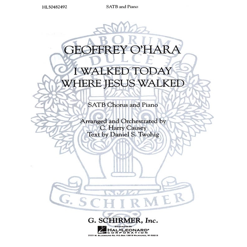 Twohig & O'Hara - I Walked Today Where Jesus Walked