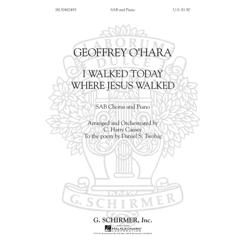 O'Hara, Geoffrey - I Walked...