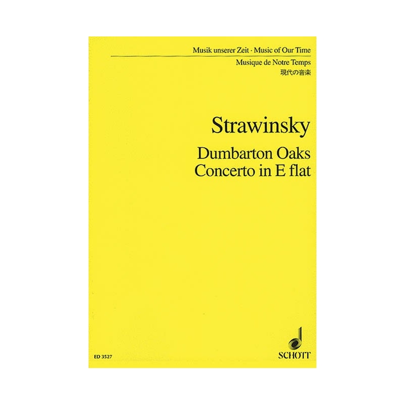 Stravinsky, Igor - Dumbarton Oaks