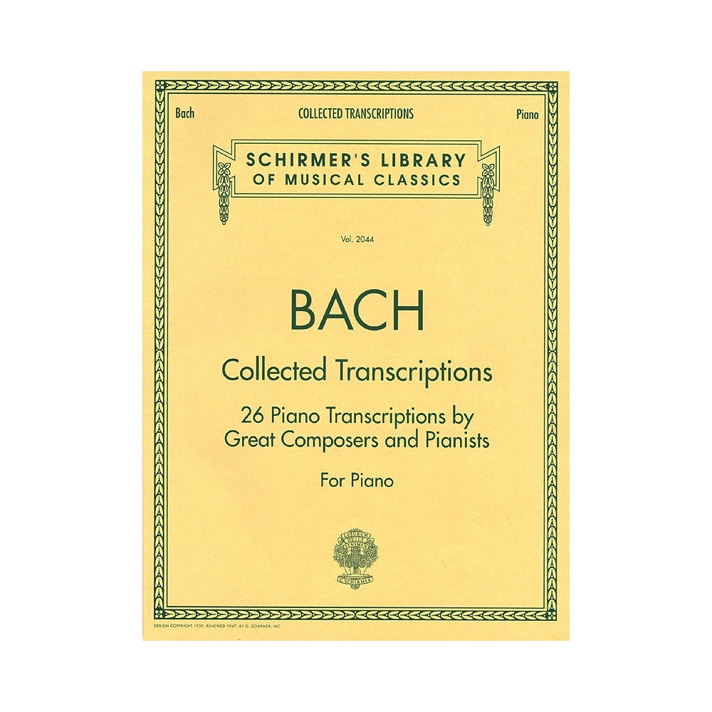 Bach, J.S - Collected Transcriptions
