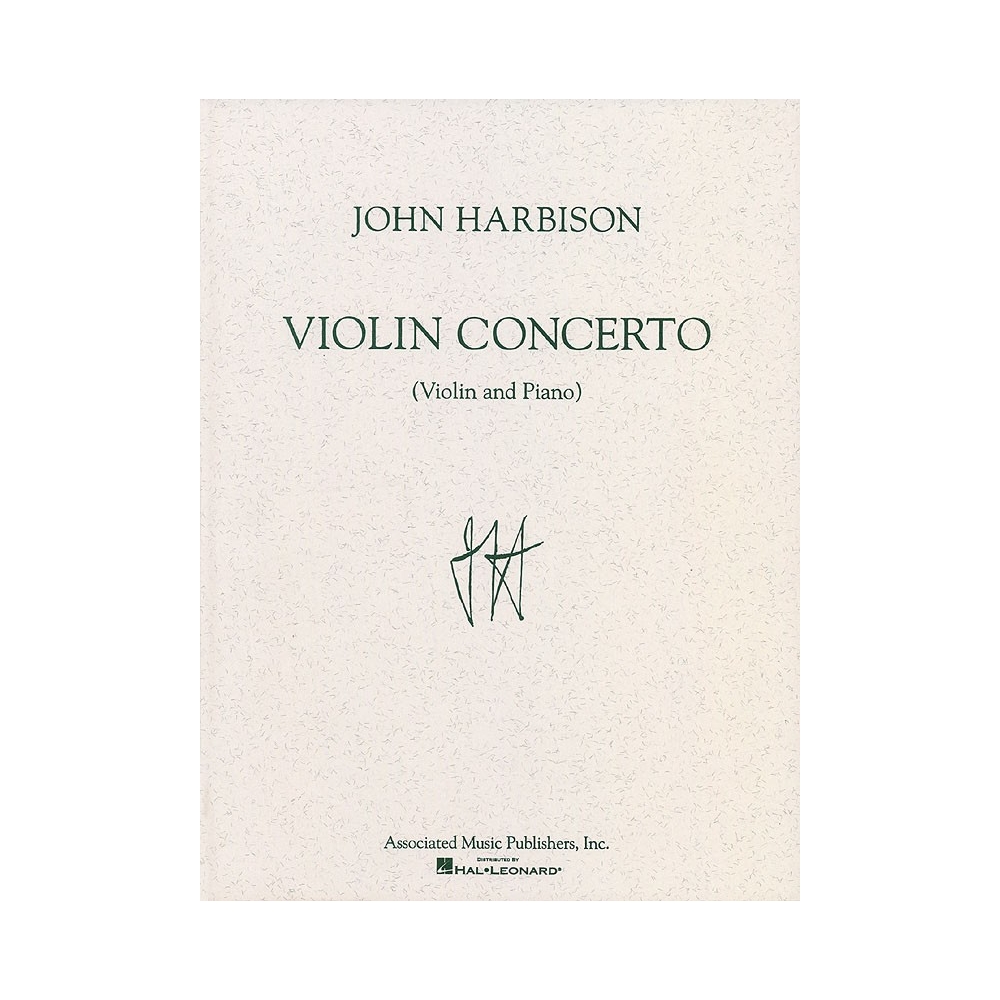 John Harbison: Violin Concerto (Violin And Piano)