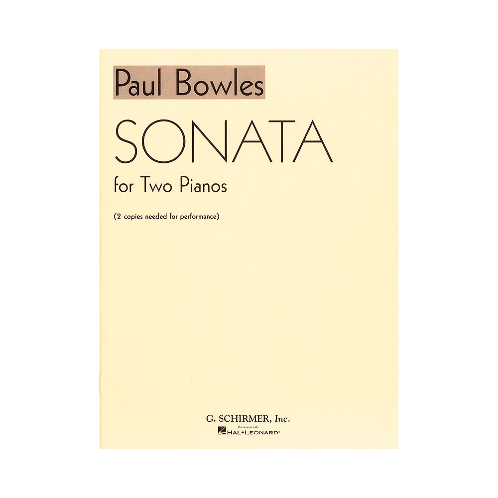 Bowles, Paul - Sonata for 2 Pianos