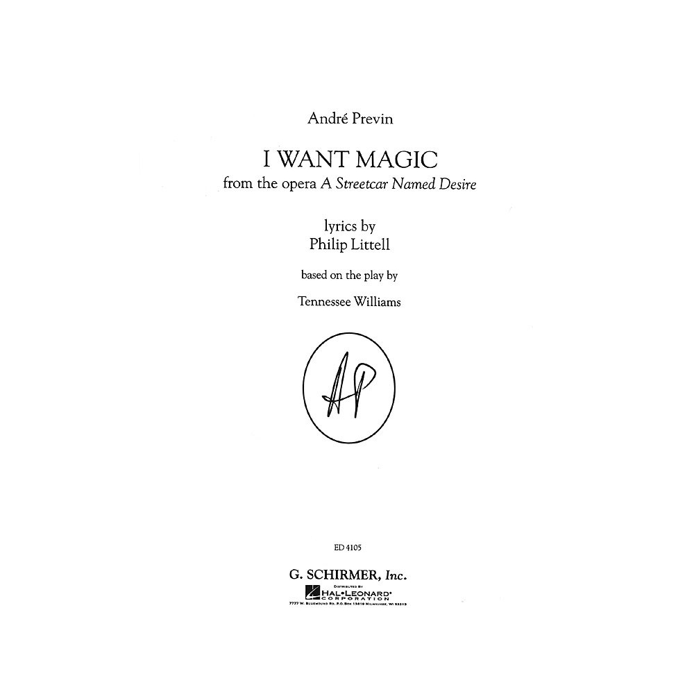 Previn, André - I Want Magic