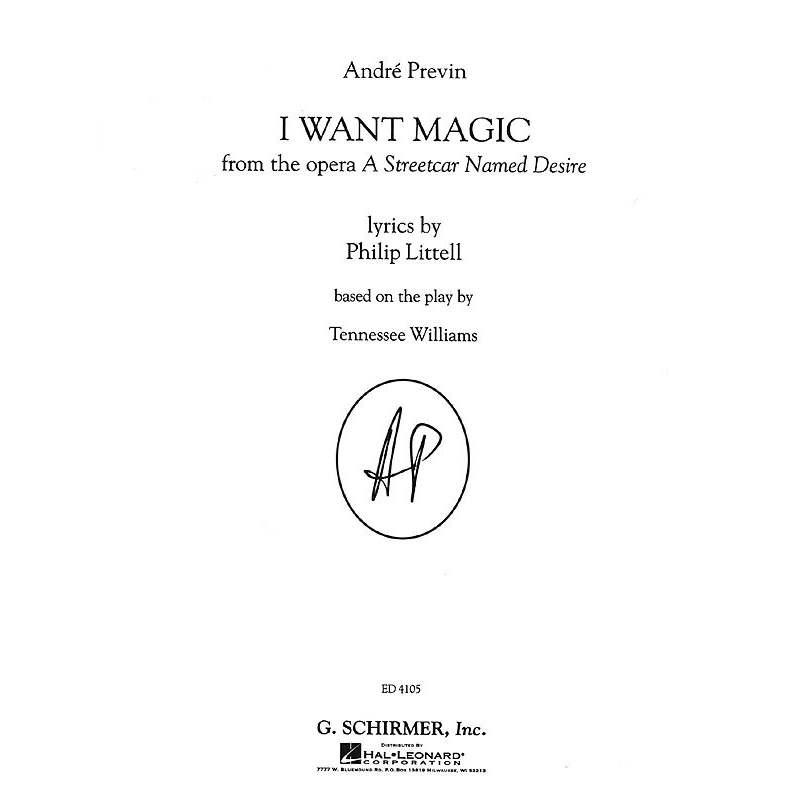 Previn, André - I Want Magic