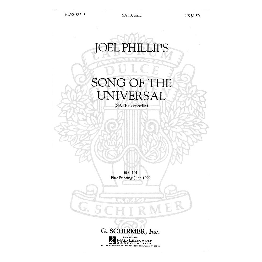 Phillips, Joel - Song of the Universal
