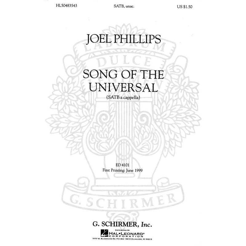 Phillips, Joel - Song of the Universal