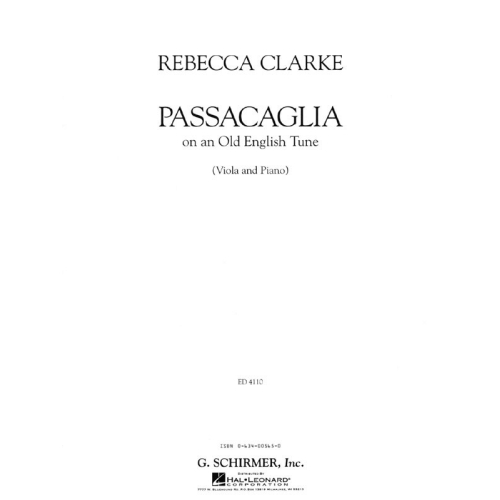 Clarke, Rebecca - Passacaglia