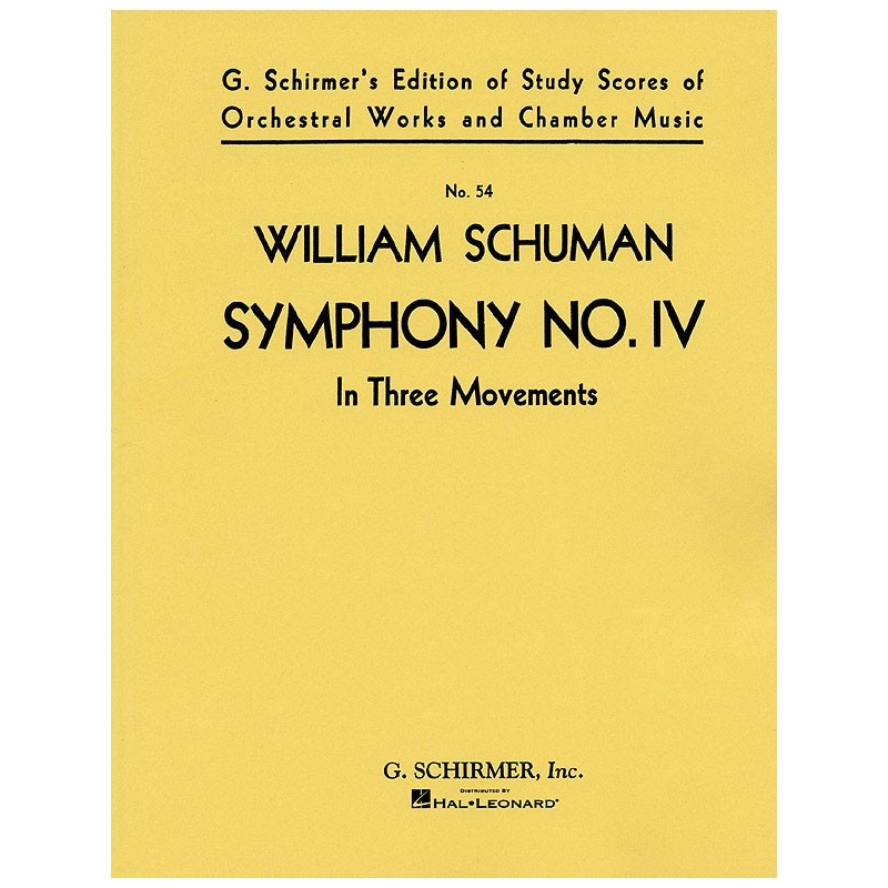 Schuman, William - Symphony No. 4 (in Three Movements)