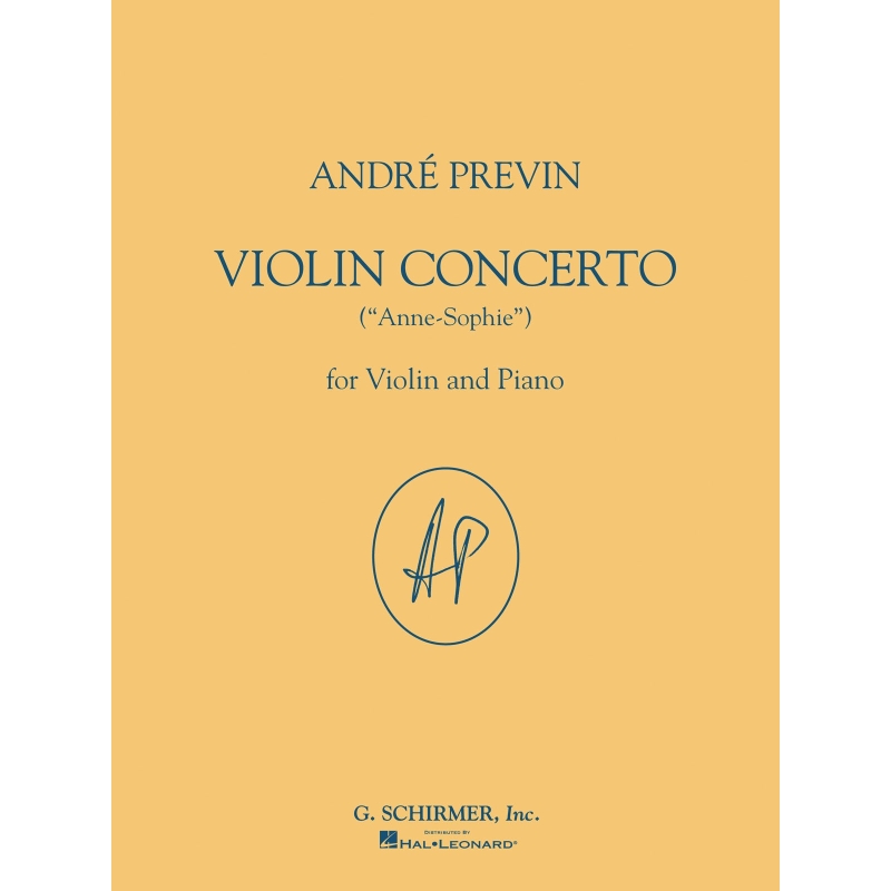 Andre Previn: Violin Concerto Anne-Sophie (Violin/Piano)