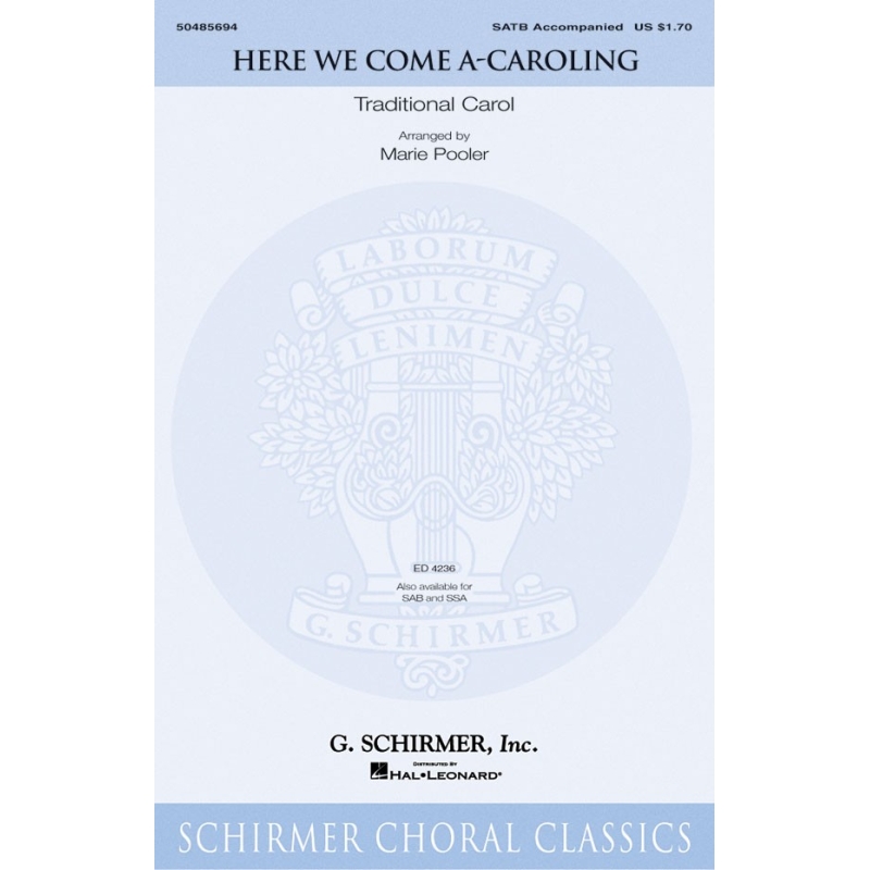 Traditional - Here We Come A-Caroling