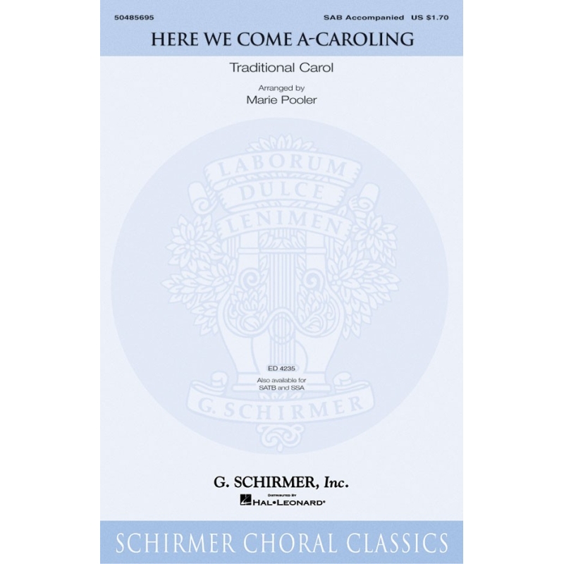 Traditional - Here We Come A-Caroling