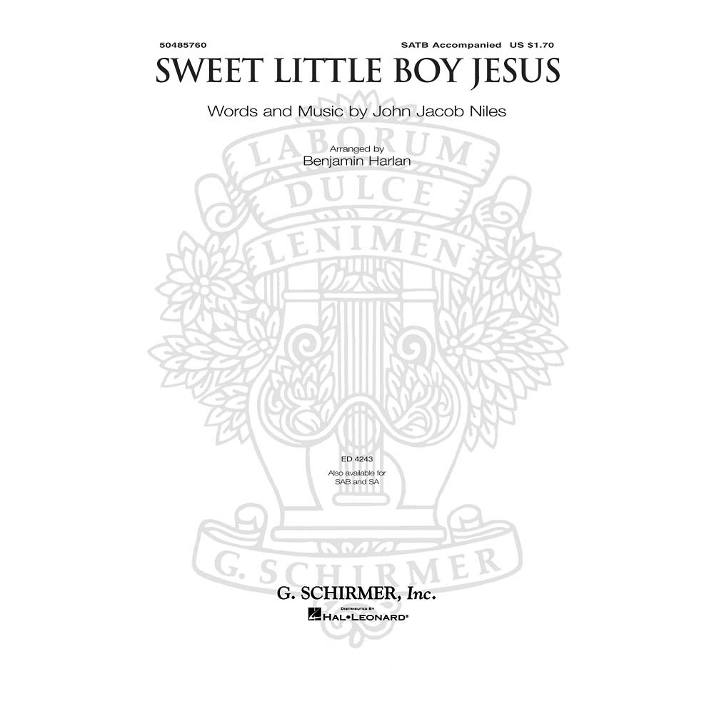 Niles, John Jacob - Sweet Little Boy Jesus