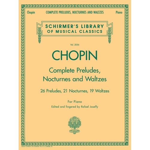 Chopin, Frédéric - Complete Preludes, Nocturnes & Waltzes