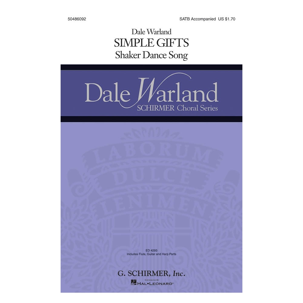 Song, Shaker Dance - Simple Gifts