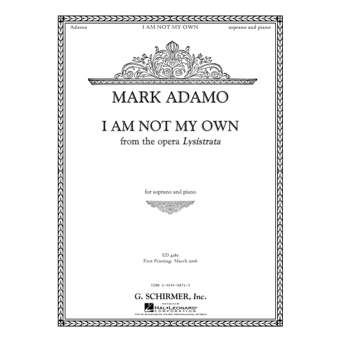 Adamo, Mark - I Am Not My...