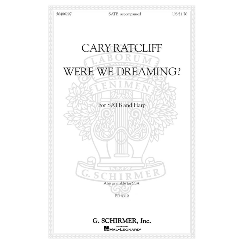 Ratcliff, Cary - Were We Dreaming?