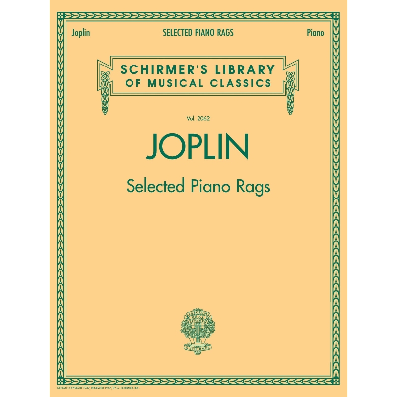 Joplin, Scott - Selected Piano Rags