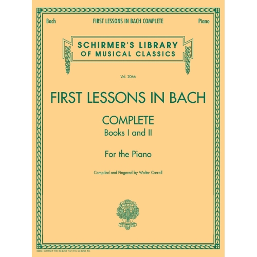 First Lessons In Bach 1 & 2 Complete