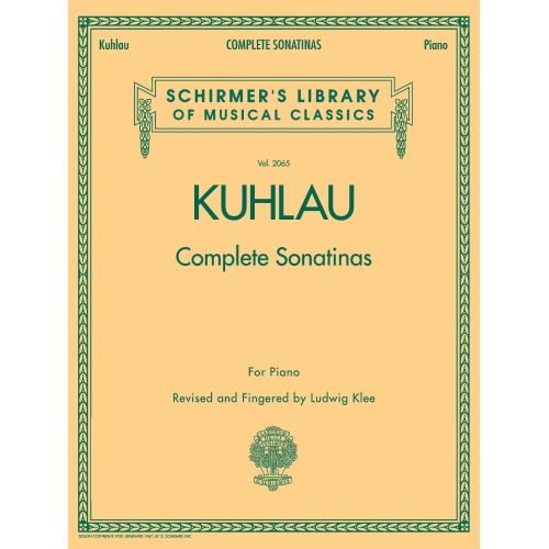Friedrich Kuhlau - Kuhlau - Complete Sonatinas for Piano