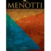 Menotti Arias for Mezzo-Soprano