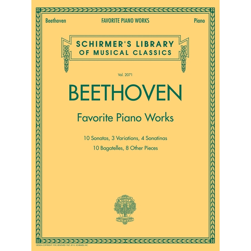 Beethoven - Favorite Piano Works