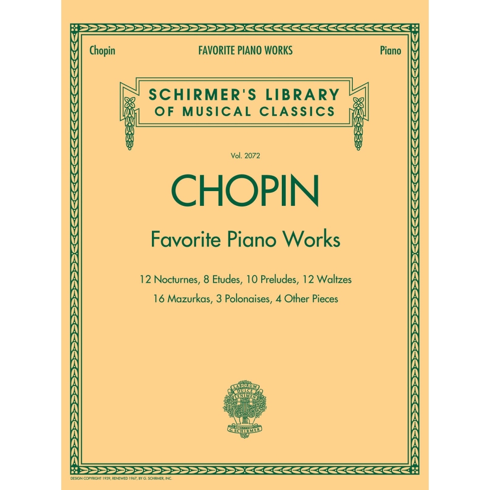 Chopin, Frédéric - Favorite Piano Works