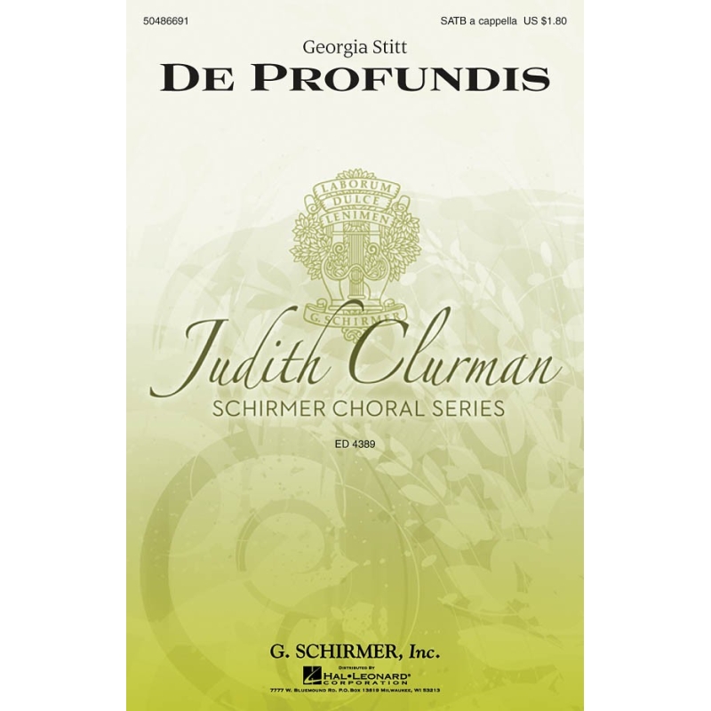 Stitt, Georgia - De Profundis