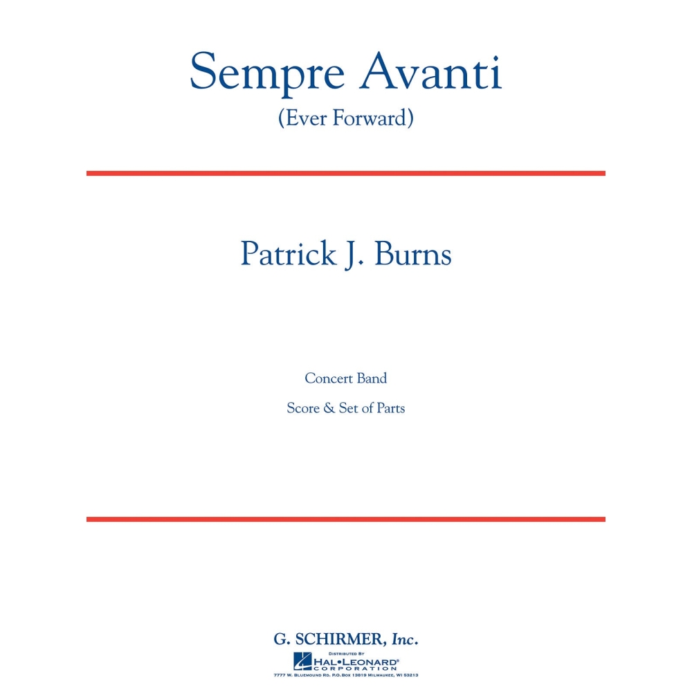 Burns, Patrick J. - Sempre Avanti