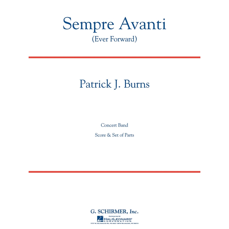 Burns, Patrick J. - Sempre Avanti