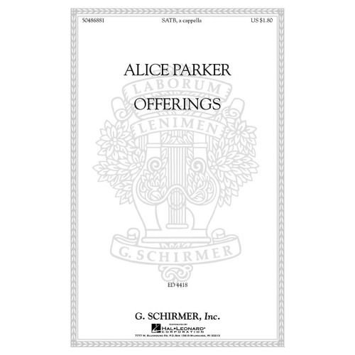 Parker, Alice - Offerings