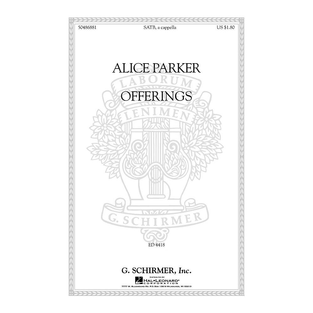 Parker, Alice - Offerings