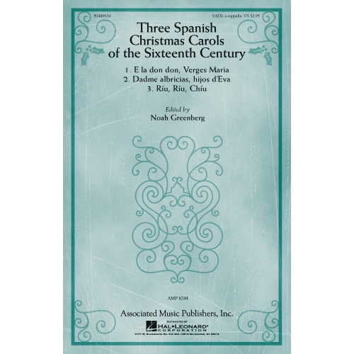 Anonymous - Three Spanish Christmas Carols of the 16th Century