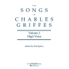 Songs of Charles Griffes - Volume I