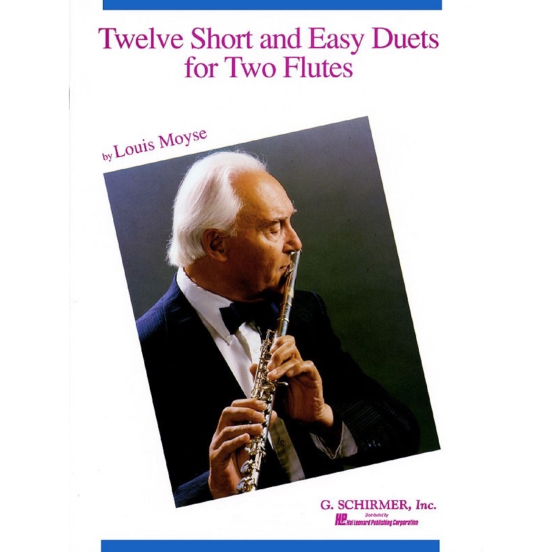 Moyse, Louis - Twelve Short and Easy Duets
