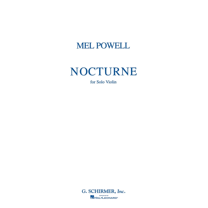 Powell, Mel - Nocturne Op. 54, No. 4