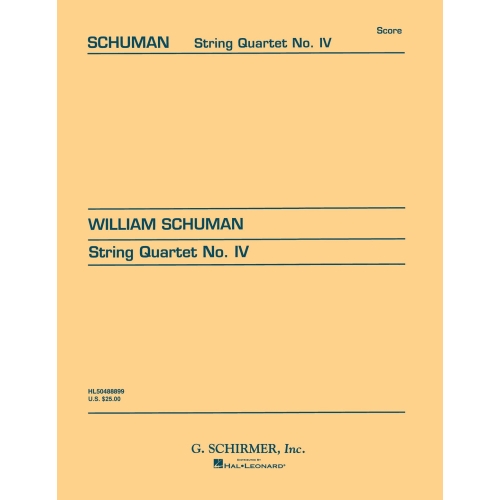 Schuman, William - String...