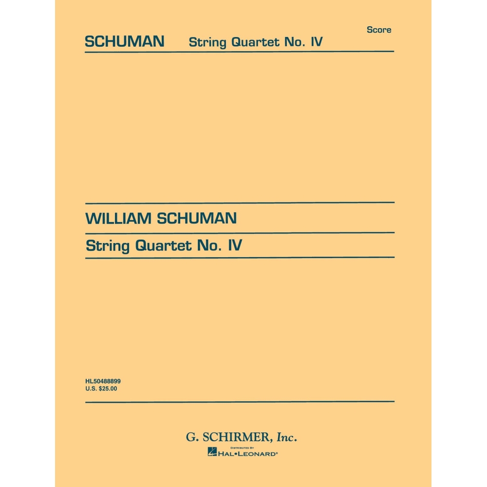 Schuman, William - String Quartet No. 4