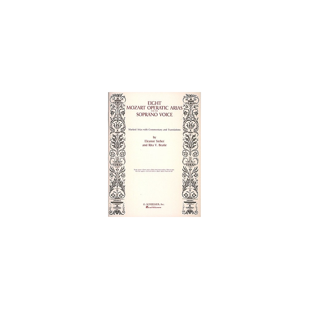 Mozart: Eight Operatic Arias for the Soprano Voice