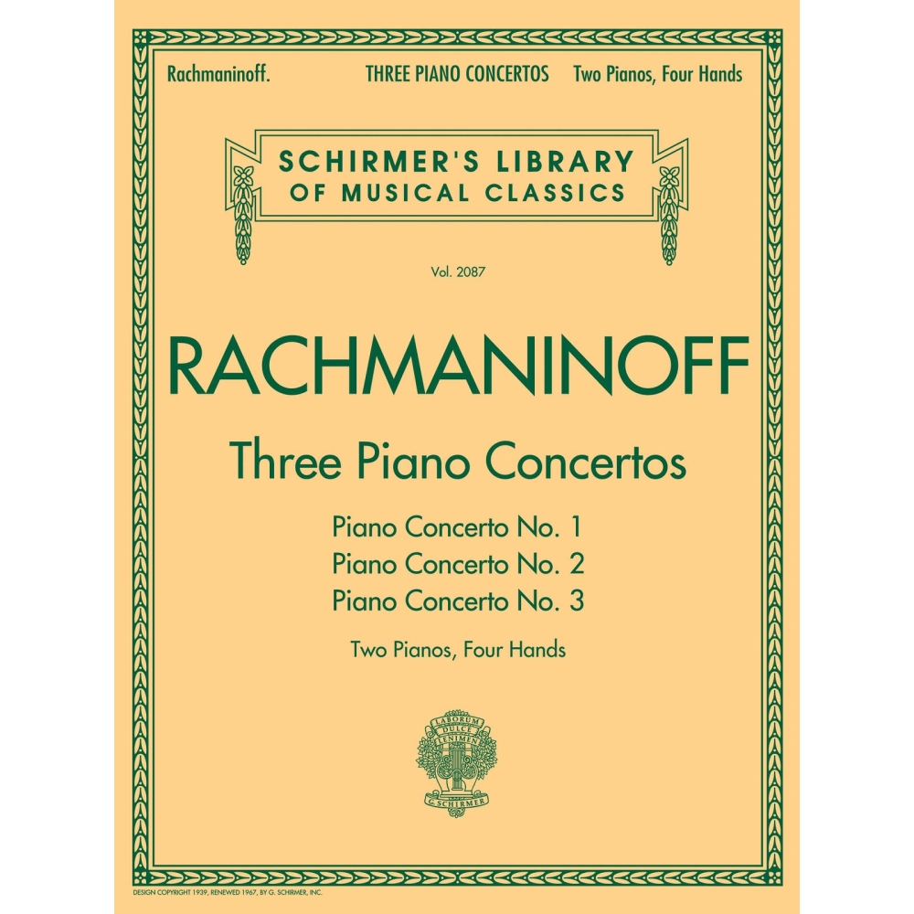 Rachmaninov, Sergei - 3 Piano Concertos: Nos. 1, 2, and 3