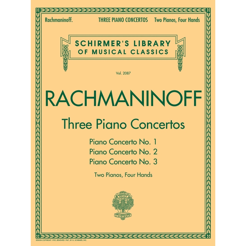 Rachmaninov, Sergei - 3 Piano Concertos: Nos. 1, 2, and 3