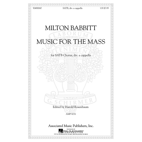 Babbitt, Milton - Music for...