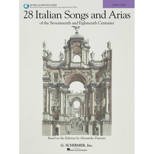 28 Italian Songs And Arias Of The 17th And 18th Centuries - High Voice