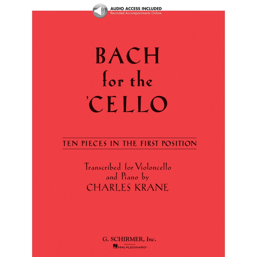 Bach For The Cello - 10 Easy Pieces