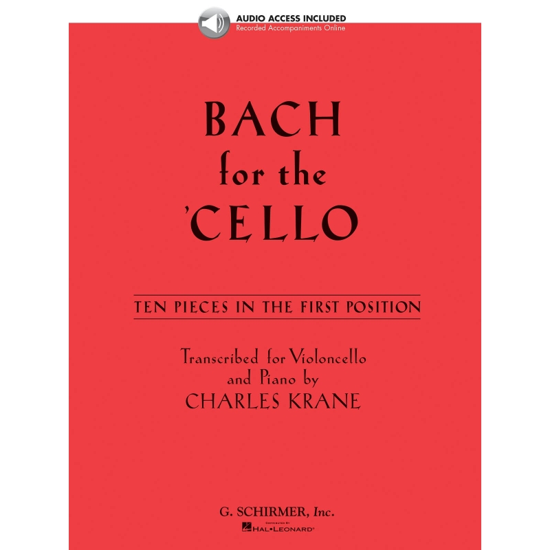 Bach For The Cello - 10 Easy Pieces