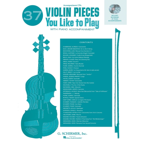 37 Violin Pieces You Like...