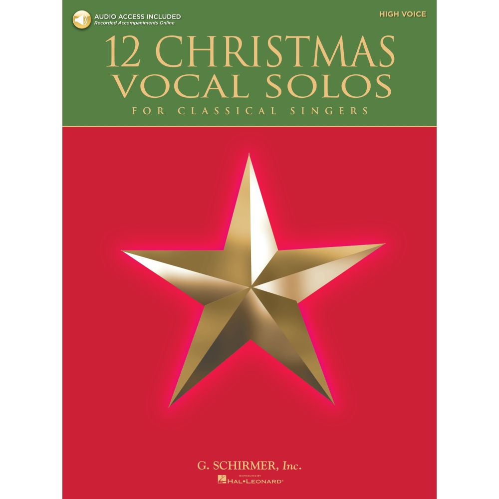 12 Christmas Vocal Solos - High Voice -