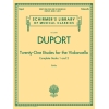 Duport, Jean-Louis - 21 Etudes For Cello
